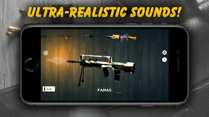 Real Gun Sounds android App screenshot 14