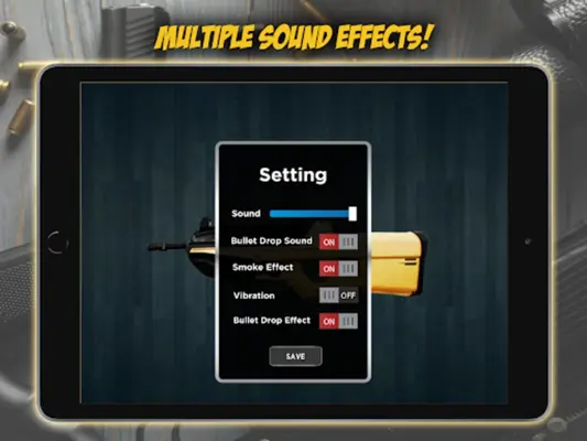 Real Gun Sounds android App screenshot 1