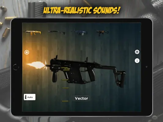 Real Gun Sounds android App screenshot 2